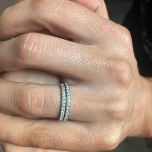 Diamond wedding bands (5.5 size)